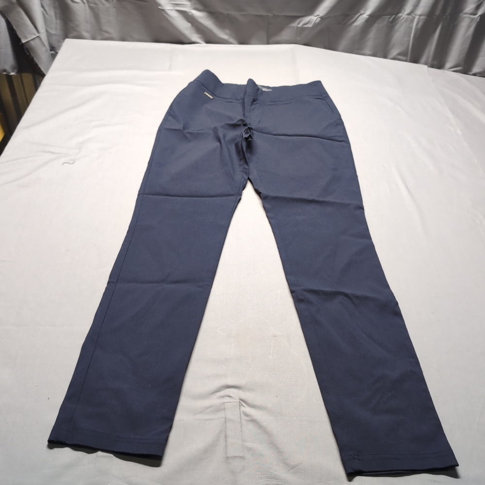 The Limited Blue Straight Leg Pants Relaxed Fit Professional Casual